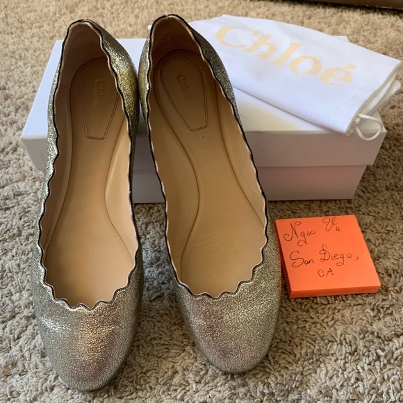chloe ballet flats sale